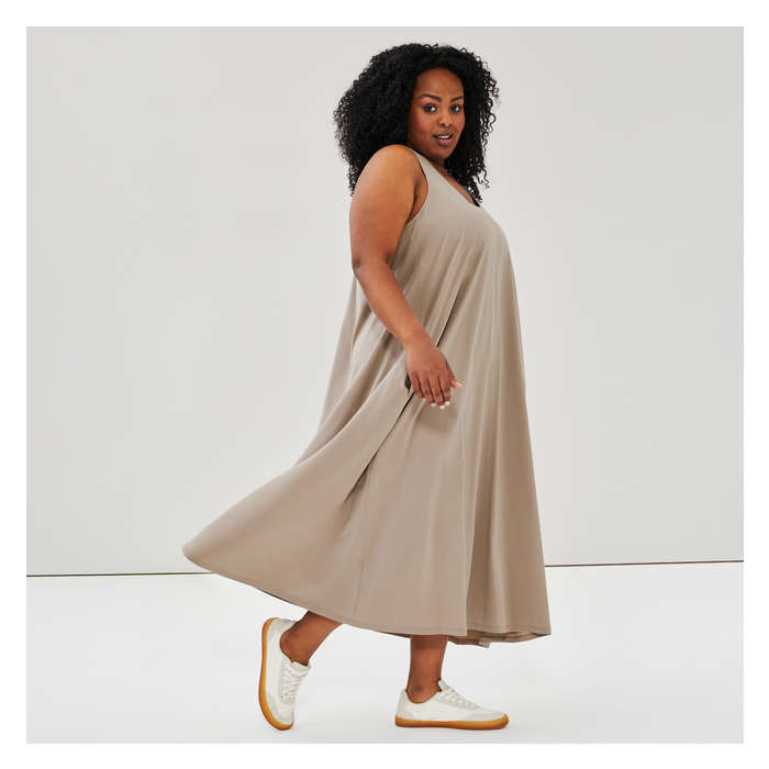 Women+ Active Four-Way Stretch Midi Dress